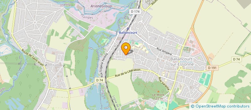 localisation de l'entreprise MAXWELL INVEST  BALLANCOURT-SUR-ESSONNE