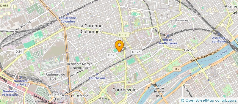 localisation de l'entreprise MAXX à COURBEVOIE