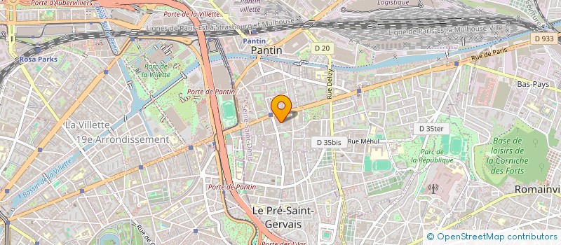 localisation de l'entreprise MAXXI GAMES PANTIN  PANTIN