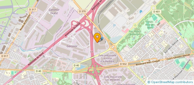 localisation de l'entreprise MAXXI GAMES PARINOR à AULNAY-SOUS-BOIS