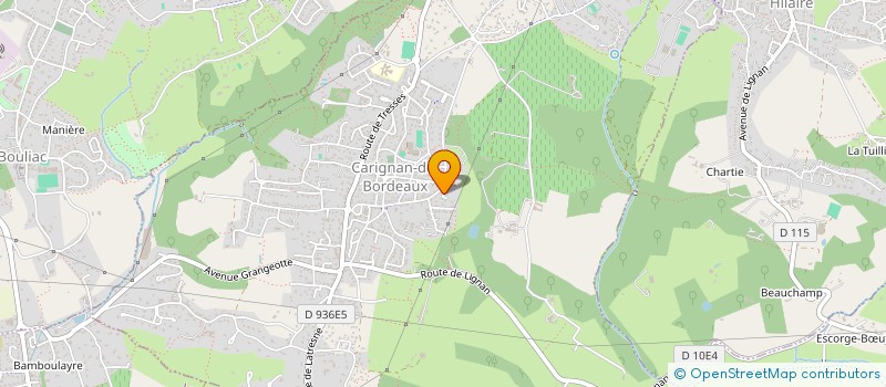 localisation de l'entreprise MAXXILOG à CARIGNAN-DE-BORDEAUX
