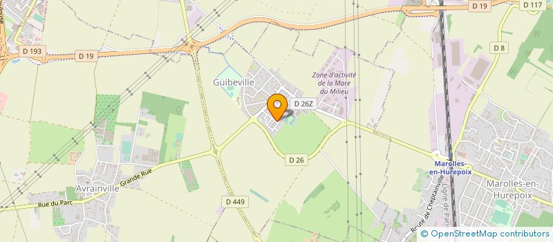 localisation de l'entreprise MAXXIS à GUIBEVILLE
