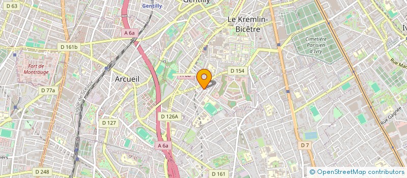 localisation de l'entreprise MAXXXI COURSES  LE KREMLIN-BICETRE