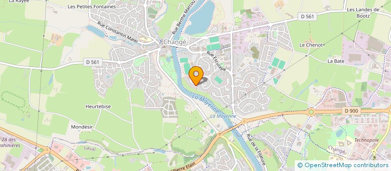 localisation de l'entreprise MAXYA  CHANGE