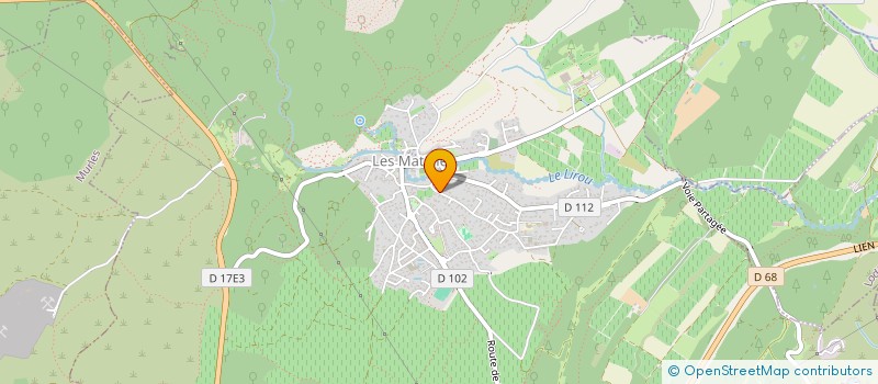 localisation de l'entreprise MAXYS  LES MATELLES