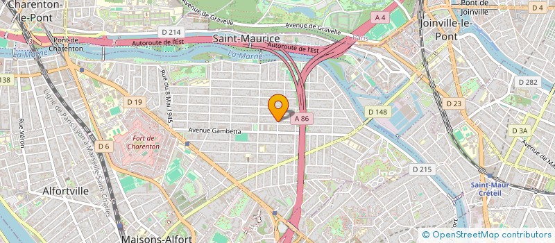 localisation de l'entreprise MAY à MAISONS-ALFORT