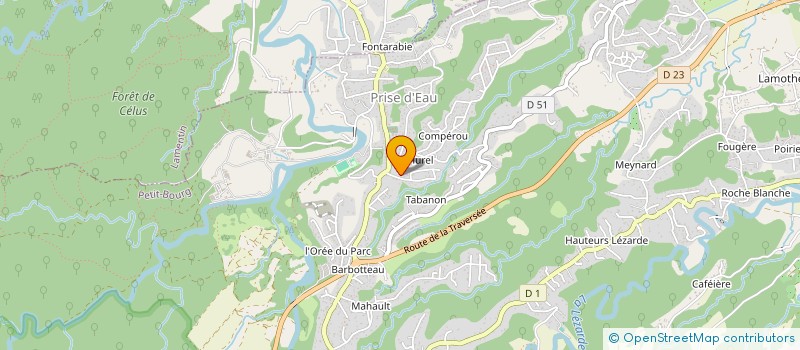 localisation de l'entreprise MAY  PETIT-BOURG