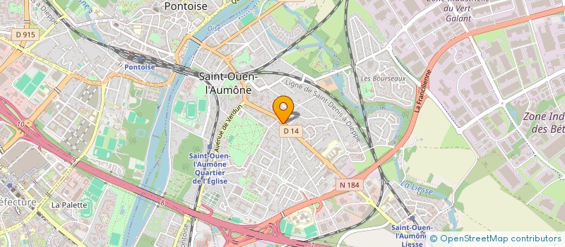 localisation de l'entreprise MAY à SAINT-OUEN-L'AUMONE
