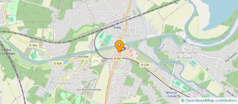 localisation de l'entreprise MAY  ESBLY
