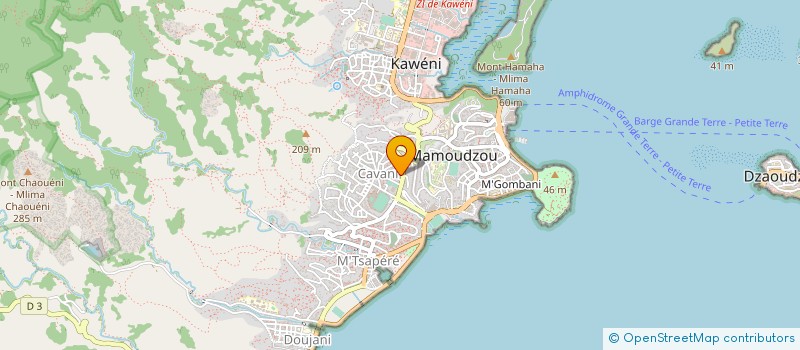 localisation de l'entreprise MAY'ALLU à MAMOUDZOU