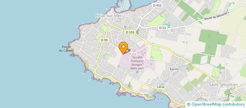 localisation de l'entreprise MAY AUTOMOBILE  PIRIAC-SUR-MER