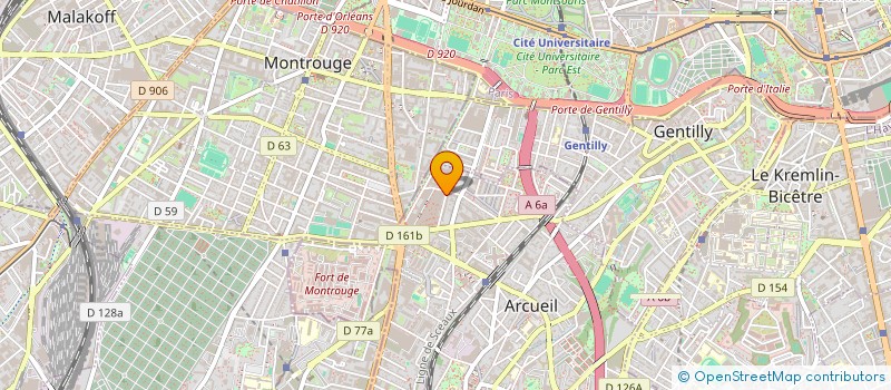 localisation de l'entreprise MAY BE à ARCUEIL