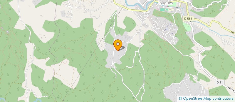 localisation de l'entreprise MAY BE NOT  JOUQUES