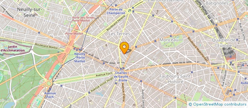 localisation de l'entreprise MAY BEAUTE  PARIS