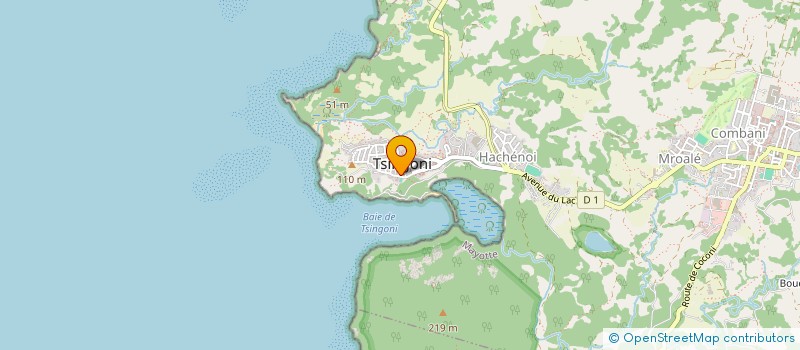 localisation de l'entreprise MAY CONDUITE à TSINGONI