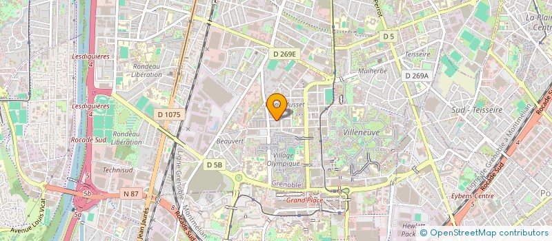 localisation de l'entreprise MAY'CONSULTING à GRENOBLE