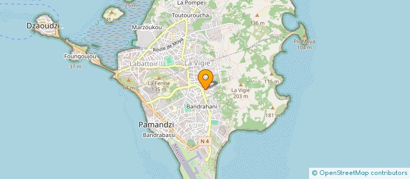localisation de l'entreprise MAY COSMETICS à PAMANDZI