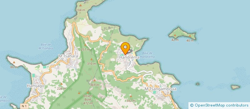localisation de l'entreprise MAY DRONE IT à BANDRABOUA