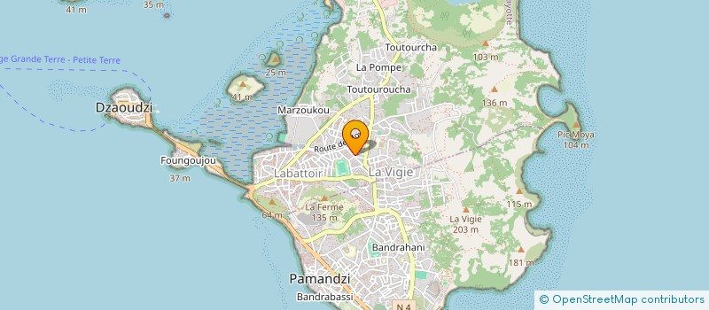 localisation de l'entreprise MAY DYNAMIX à DZAOUDZI