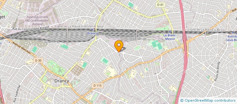 localisation de l'entreprise MAY EXPRESS à DRANCY