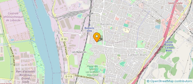 localisation de l'entreprise MAY FLOWERS BEE  BASSENS