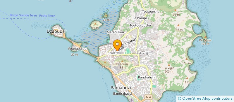localisation de l'entreprise MAY GEST à PAMANDZI