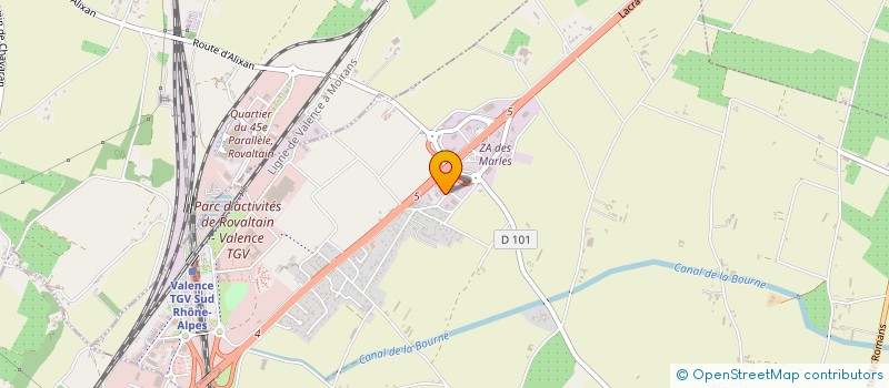 localisation de l'entreprise MAY - LINK  ALIXAN