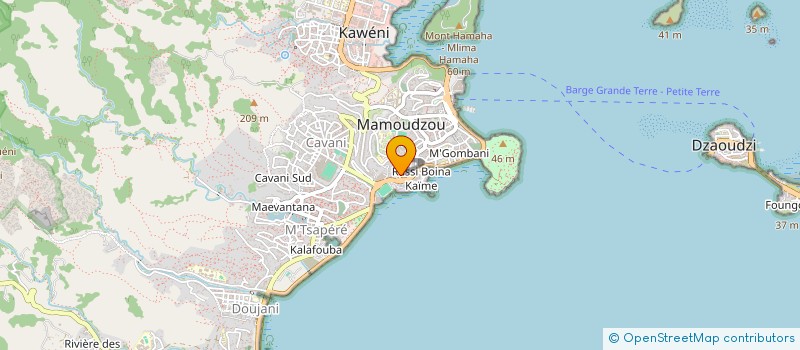 localisation de l'entreprise MAY'NAVETTE à MAMOUDZOU