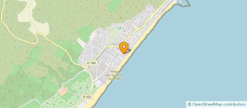 localisation de l'entreprise MAY PIZZAS  NARBONNE