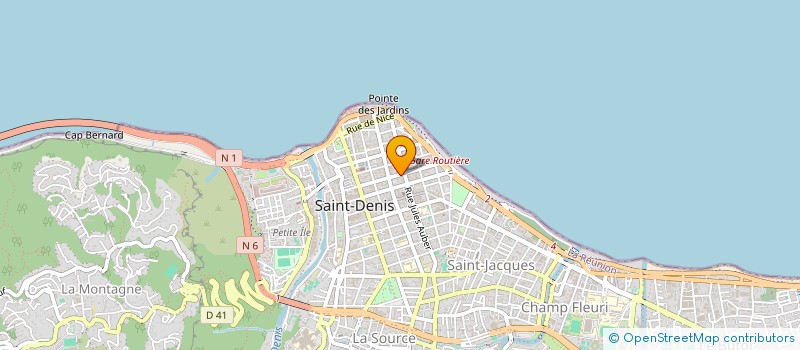 localisation de l'entreprise MAY ROSA à SAINT-DENIS