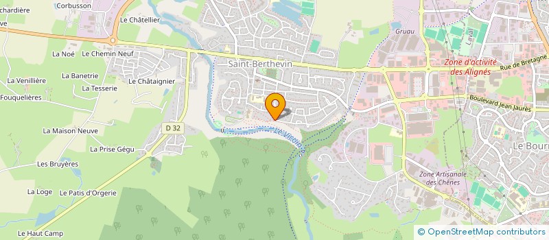 localisation de l'entreprise MAY'RUN  SAINT-BERTHEVIN