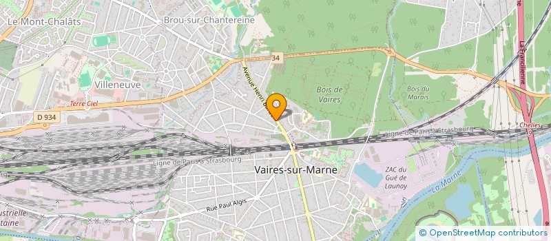 localisation de l'entreprise MAY SPA à VAIRES-SUR-MARNE