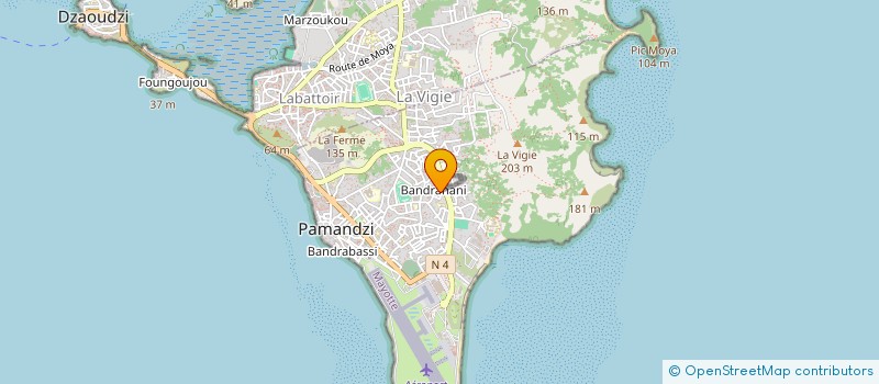 localisation de l'entreprise MAY STRENGTH à PAMANDZI