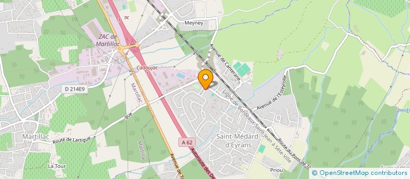 localisation de l'entreprise MAYA 3  SAINT-MEDARD-D'EYRANS