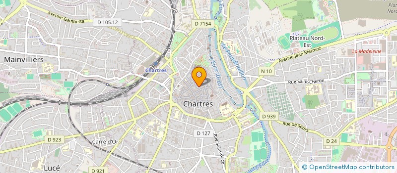 localisation de l'entreprise MAYA à CHARTRES