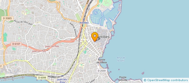 localisation de l'entreprise MAYA à ANTIBES