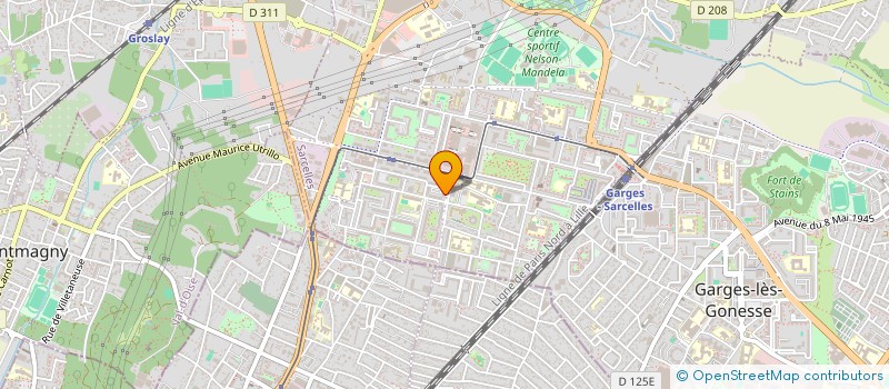 localisation de l'entreprise MAYA  SARCELLES