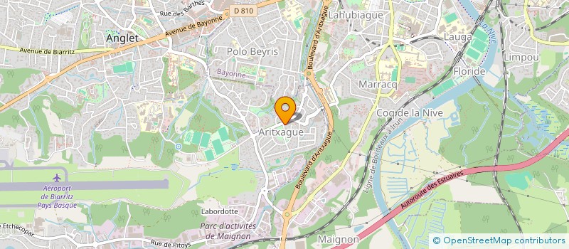 localisation de l'entreprise MAYA  ANGLET