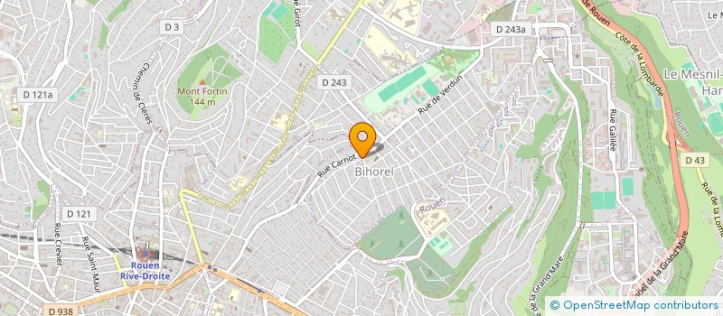 localisation de l'entreprise MAYA  BIHOREL