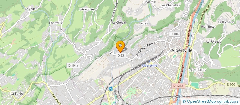 localisation de l'entreprise MAYA  GILLY-SUR-ISERE