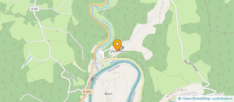 localisation de l'entreprise MAYA  SAINT GERY-VERS