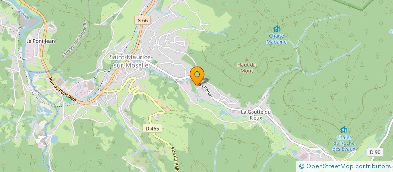 localisation de l'entreprise MAYA  SAINT-MAURICE-SUR-MOSELLE