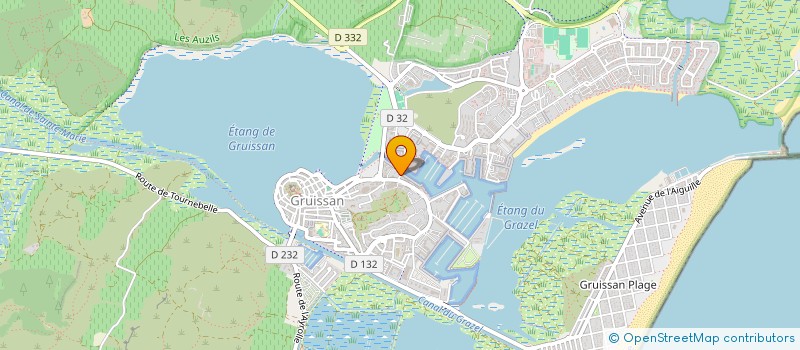 localisation de l'entreprise MAYA  GRUISSAN