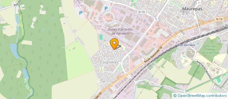 localisation de l'entreprise MAYA à COIGNIERES