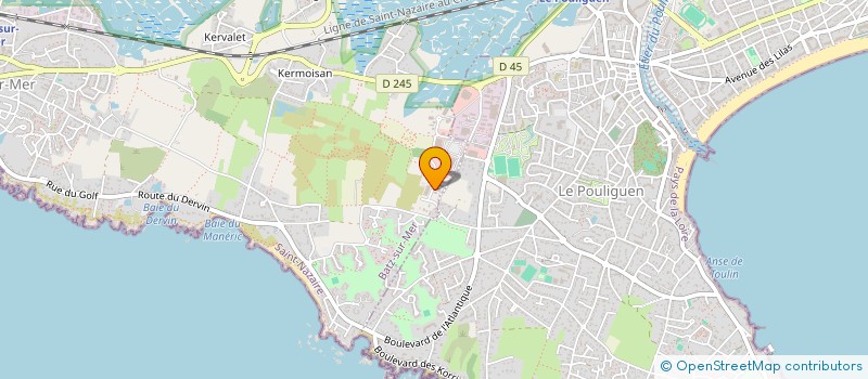 localisation de l'entreprise MAYA  BATZ-SUR-MER