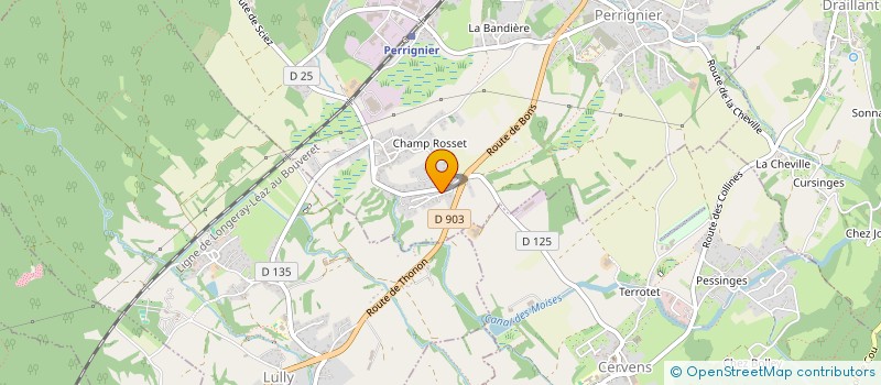 localisation de l'entreprise MAYA  PERRIGNIER