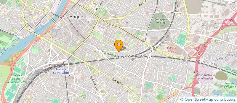 localisation de l'entreprise MAYA à ANGERS