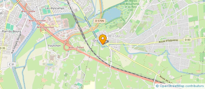 localisation de l'entreprise MAYA  ARLES