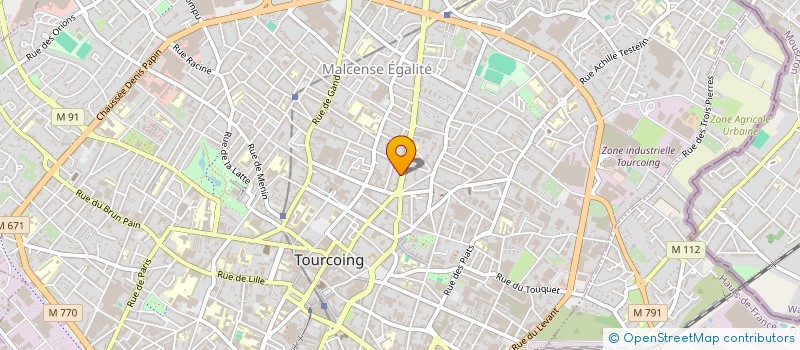 localisation de l'entreprise MAYA  TOURCOING