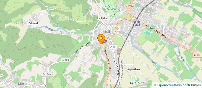 localisation de l'entreprise MAYA  TULLINS